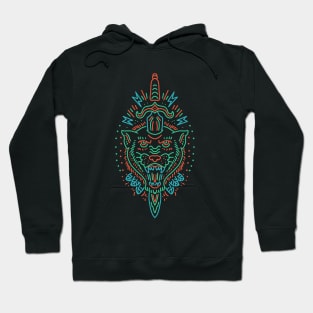 tiger tattoo Hoodie